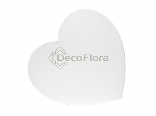Коробка из набора сердце 22*21*10,5 белая