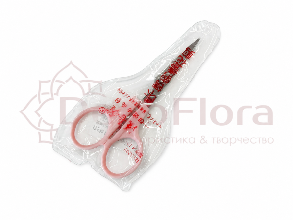Ножницы 11,5см розовые